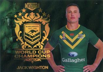 2023 NRL Traders Elite - World Cup Champions Priority #WCC17 Jack Wighton Front